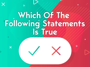 Illustration of Which of the following statements [are]  or [is] true?