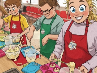 Illustration of Organising a Cooking Lesson