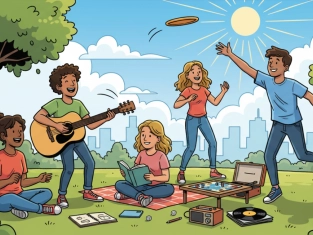 Illustration of How to raise money for charity staying off-line