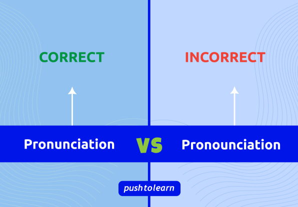 Illustration of Pronunciation or Pronounciation