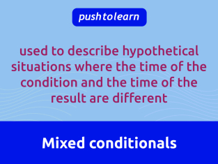 Illustration of Mixed Conditionals