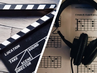 Illustration of Music and Movies