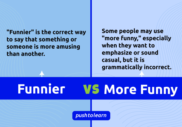 Illustration of Funnier or More Funny