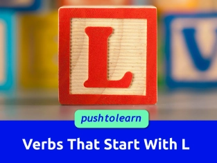 Illustration of Verbs That Start With L