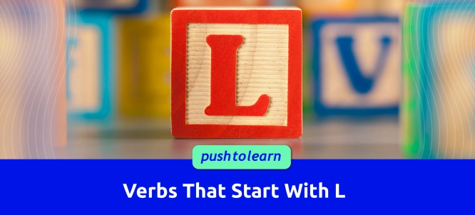 Illustration of Verbs That Start With L