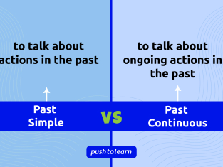 Illustration of Past Simple vs Past Continuous