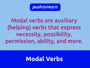 Illustration of Modal Verbs