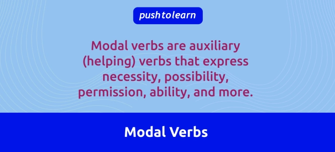 Illustration of Modal Verbs