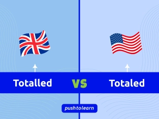 Illustration of Totaled vs Totalled