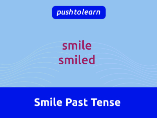 Illustration of Smile Past Tense