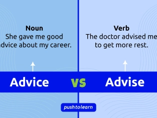 Illustration of Advice vs Advise