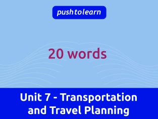 Illustration of Unit 7 - Transportation and Travel Planning