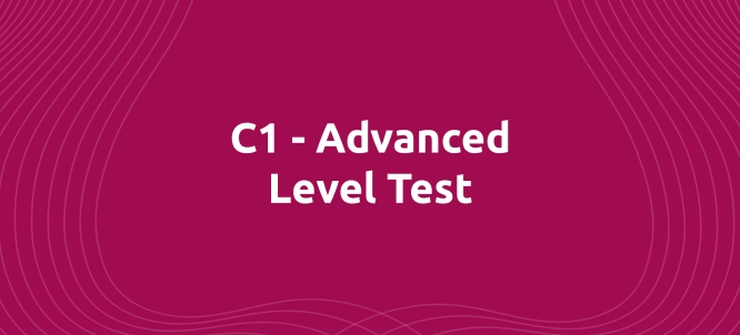 Illustration of Advanced Level Test