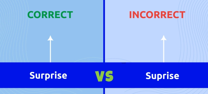 Illustration of Suprise vs Surprise