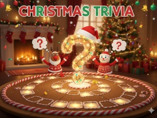 Illustration of Christmas Trivia