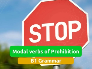 Illustration of Modal verbs of Prohibition