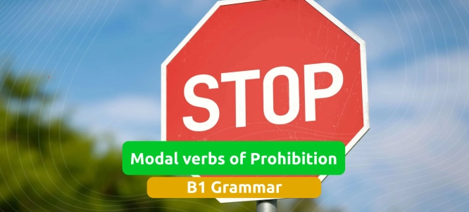 Illustration of Modal verbs of Prohibition