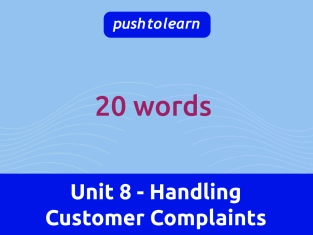Illustration of Unit 8 - Handling Customer Complaints