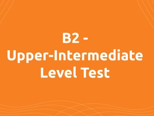 Illustration of Upper-Intermediate Level Test