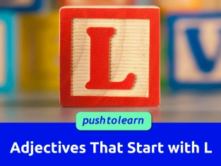 Illustration of Adjectives That Start with L