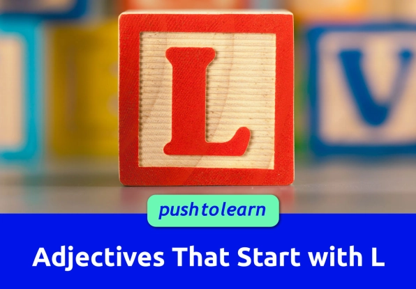 Illustration of Adjectives That Start with L