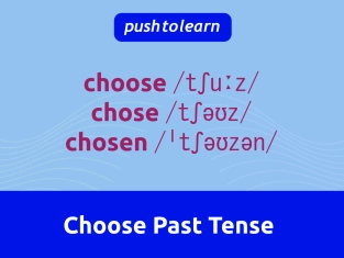 Illustration of Choose Past Tense