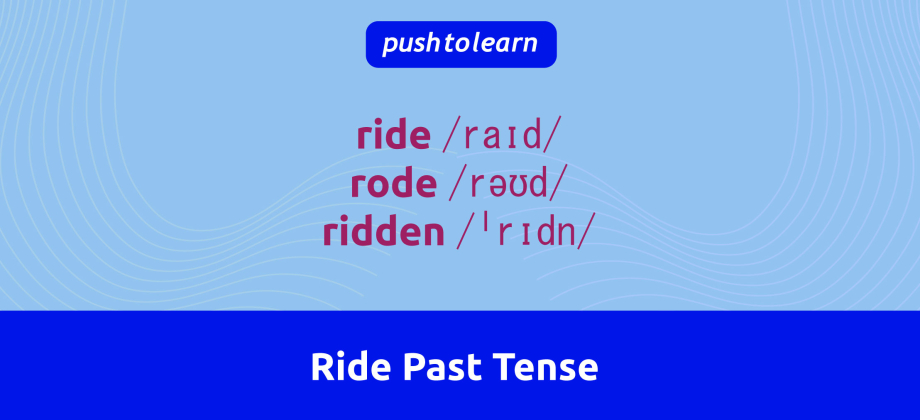 Illustration of Ride Past Tense