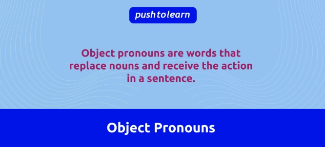 Illustration of Object Pronouns