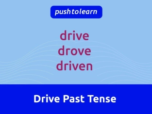 Illustration of Drive Past Tense
