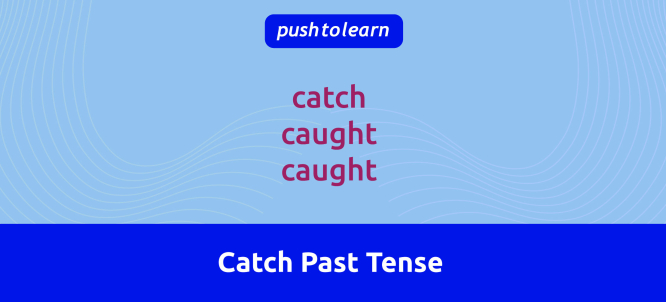 Illustration of Catch Past Tense