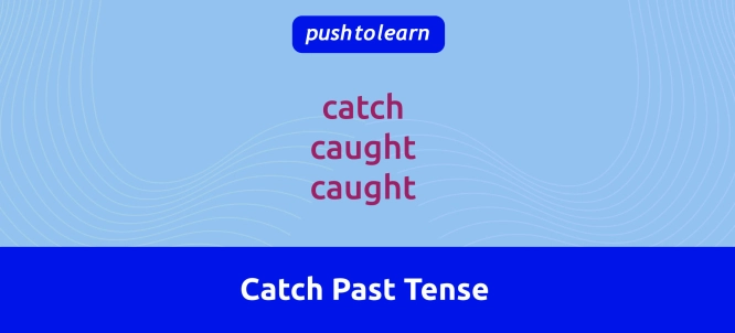 Illustration of Catch Past Tense