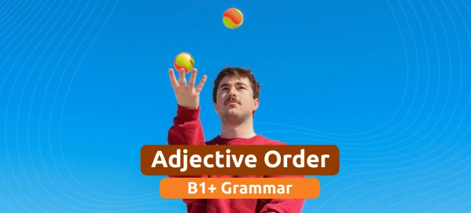 Illustration of Adjective Order