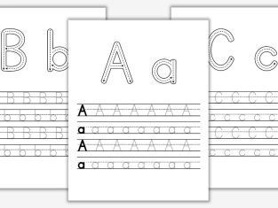 Illustration of Lowercase and Uppercase Letters: Definition and Meaning