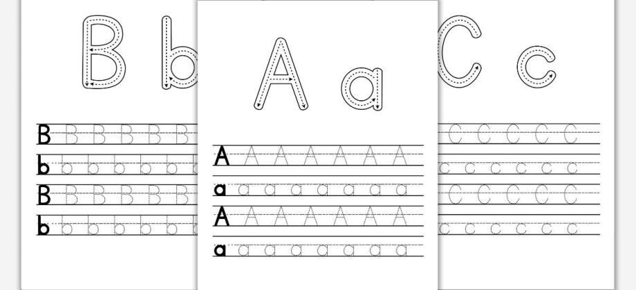 Illustration of Lowercase and Uppercase Letters: Definition and Meaning