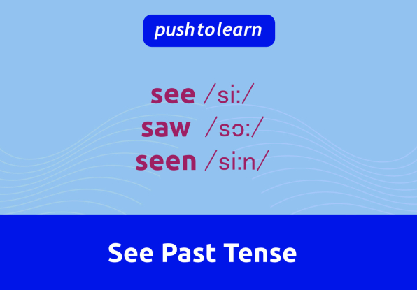 Illustration of See Past Tense