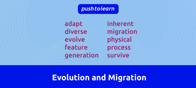 Illustration of Evolution and Migration