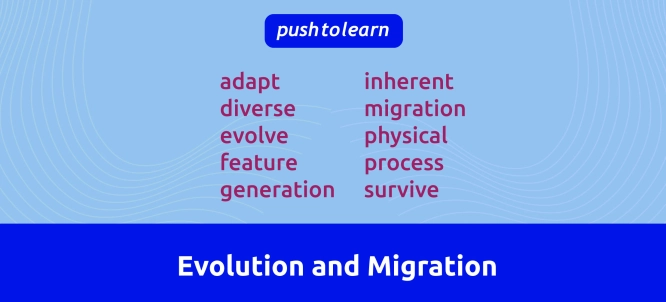 Illustration of Evolution and Migration