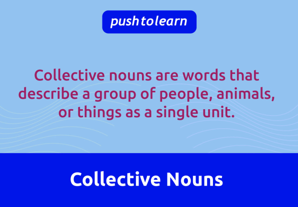 Illustration of Collective Nouns