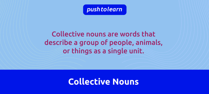 Illustration of Collective Nouns