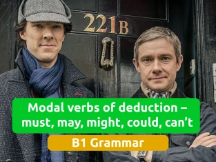 Illustration of Modal Verbs of Deduction – must, may, might, could, can’t