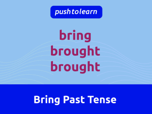 Illustration of Bring Past Tense