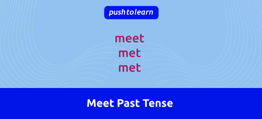 Illustration of Meet Past Tense