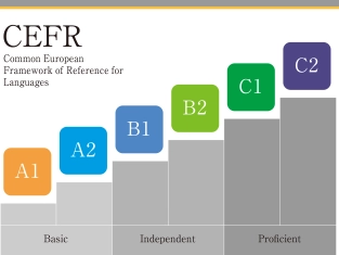 Illustration of Unification of content on PushtoLearn according to CEFR