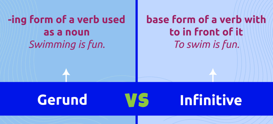 Illustration of Gerund or Infinitive