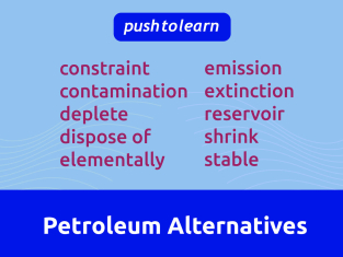 Illustration of Petroleum Alternatives