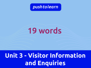 Illustration of Unit 3 - Visitor Information and Enquiries