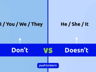 Illustration of Don’t or Doesn’t