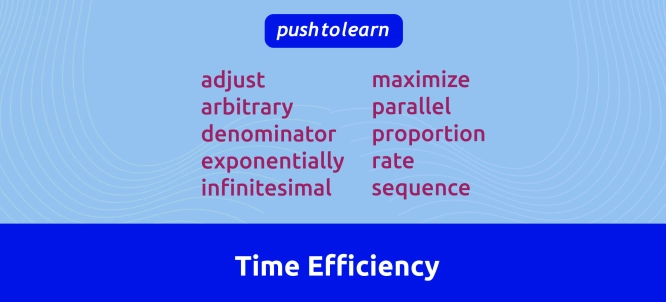 Illustration of Time Efficiency