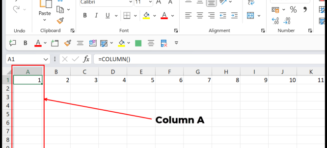 Illustration of Row vs Column