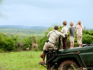 Illustration of Family Trip to Africa